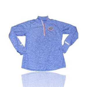 Nike Dri-FIT Florida Gators Women’s Blue Quarter-Zip Pullover Size XL: SEC